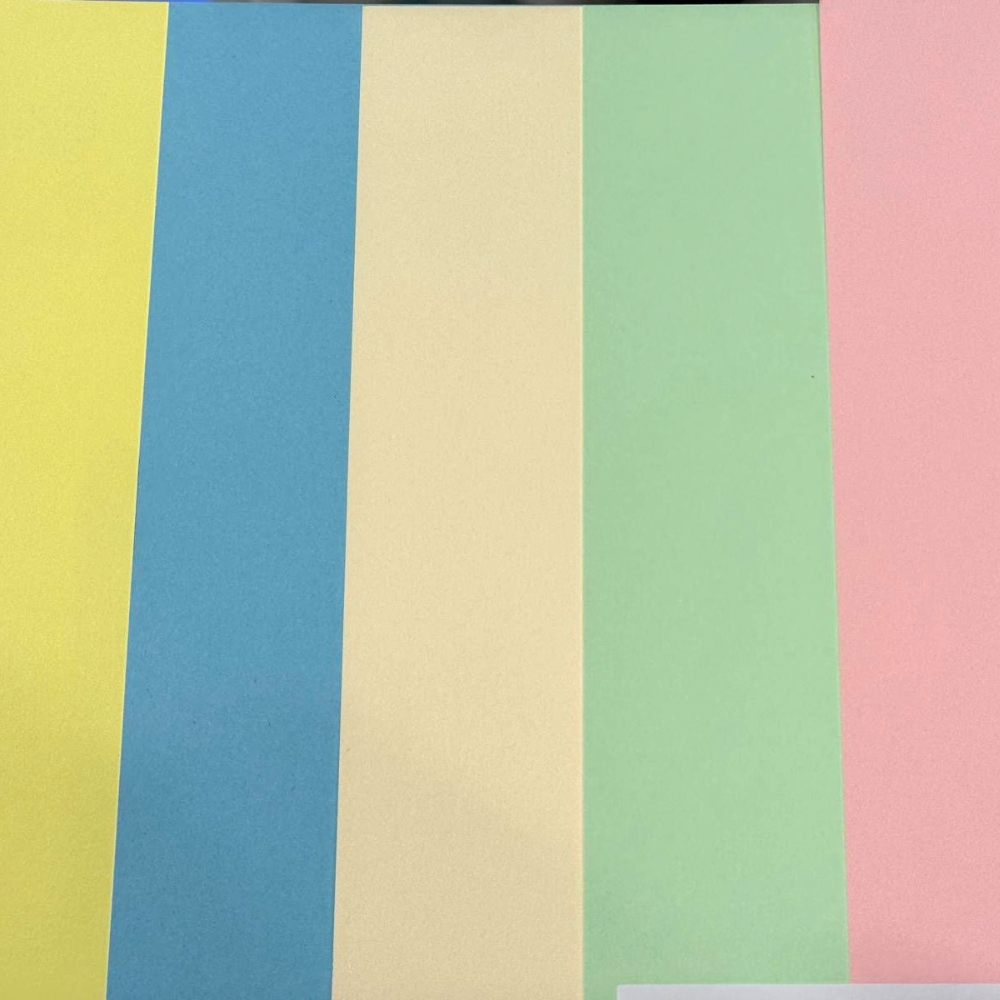 Dalton Manor Solid Core Pastel Coloured 210gsm Cardstock - 50 x A4 Sheets