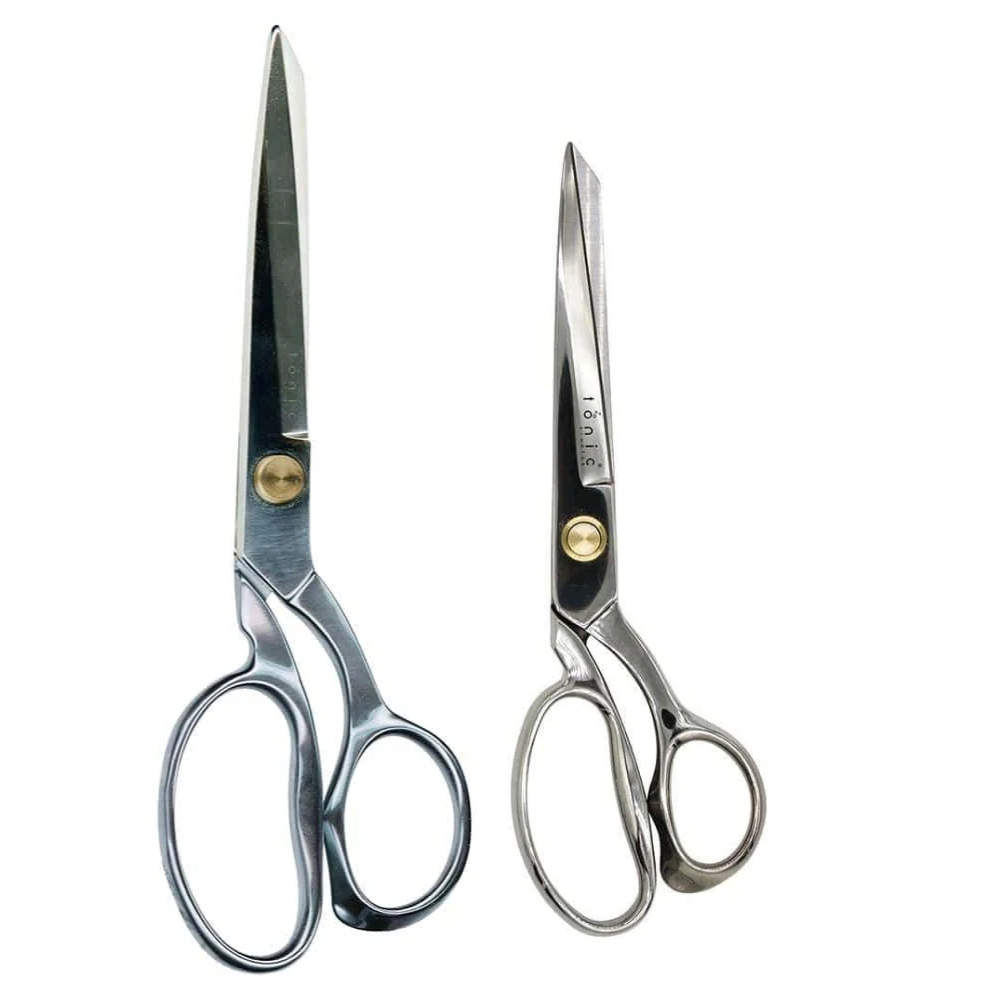 Tonic Craft Essentials 10" & 8" Forged Fabric Scissors Set - 1825E & 2659E