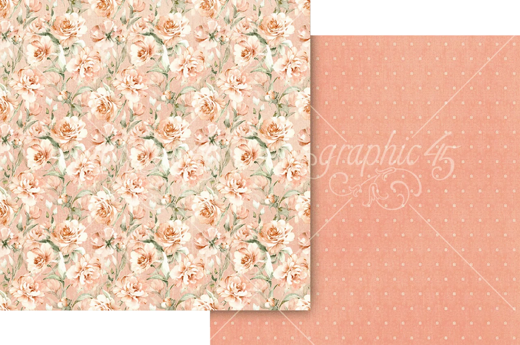 Graphic 45 Always & Forever 12" x 12" Collection Pack - 24 Double Sided Sheets