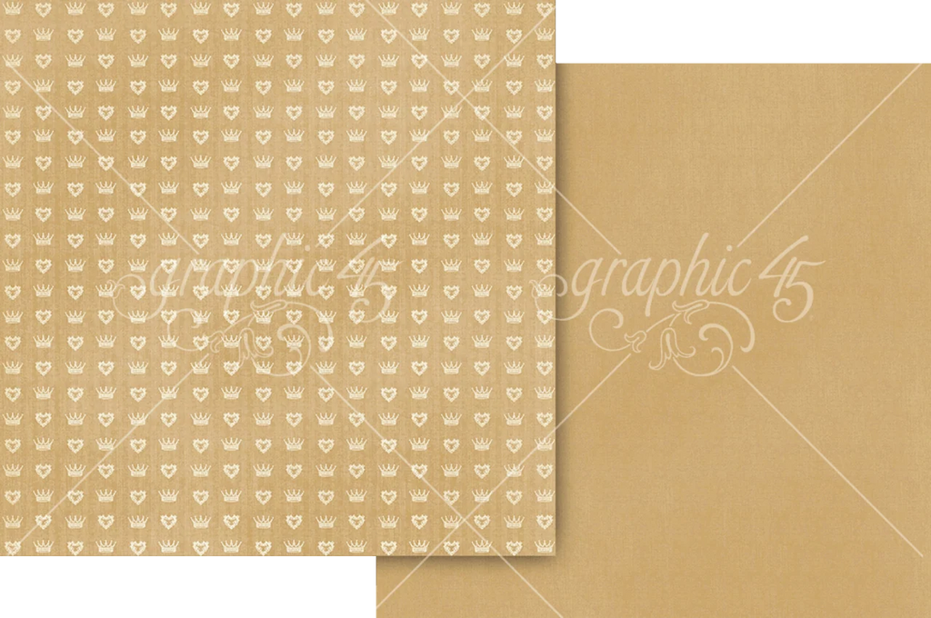 Graphic 45 Always & Forever 12" x 12" Collection Pack - 24 Double Sided Sheets